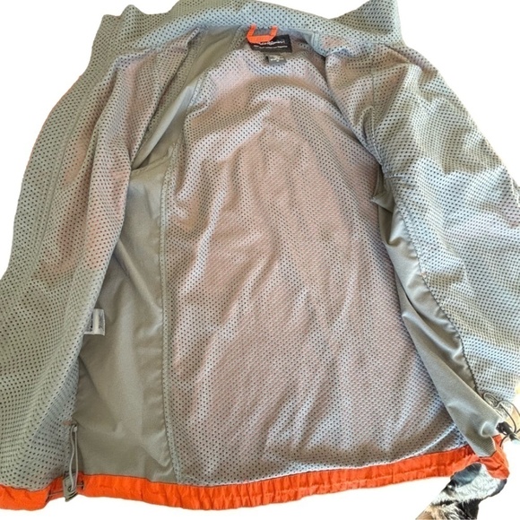 Eddie Bauer orange lightweight windbreaker size M - Picture 4 of 15